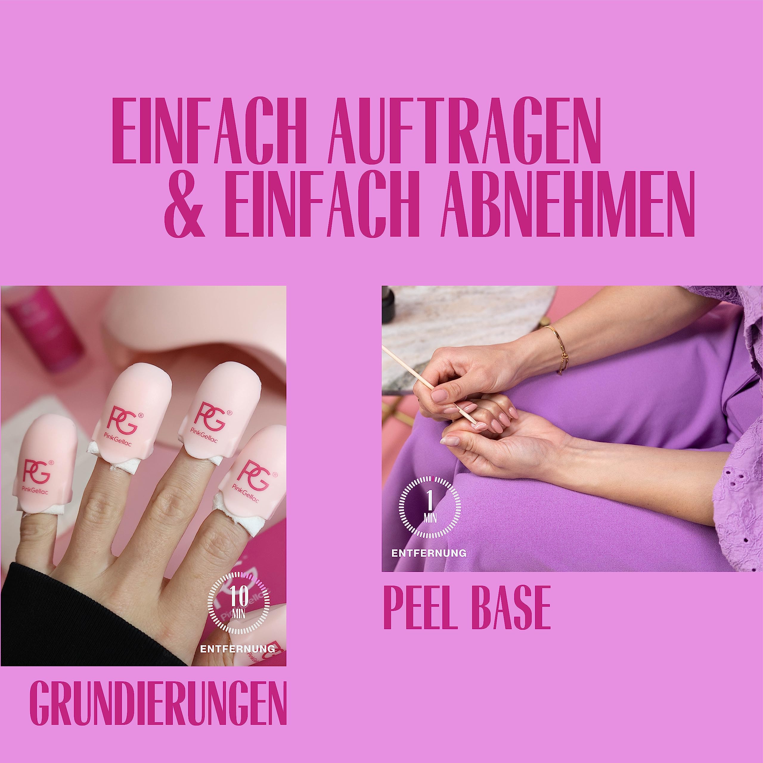 Pink Gellac Gel Nail Polish French Manicure Pink 0.5 oz - Gel Nail Color Ballerina Pink - Lovely Gel Nail Polish Neutral Pink - Gel Color for Nail Art - UV Polish Made in the Netherlands - Image 9