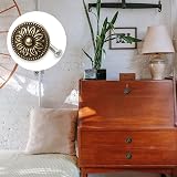YSDMY 8 Pcs Antique Bronzy Cabinet Knobs 30mm Vintage Drawer Pull Handles view 6