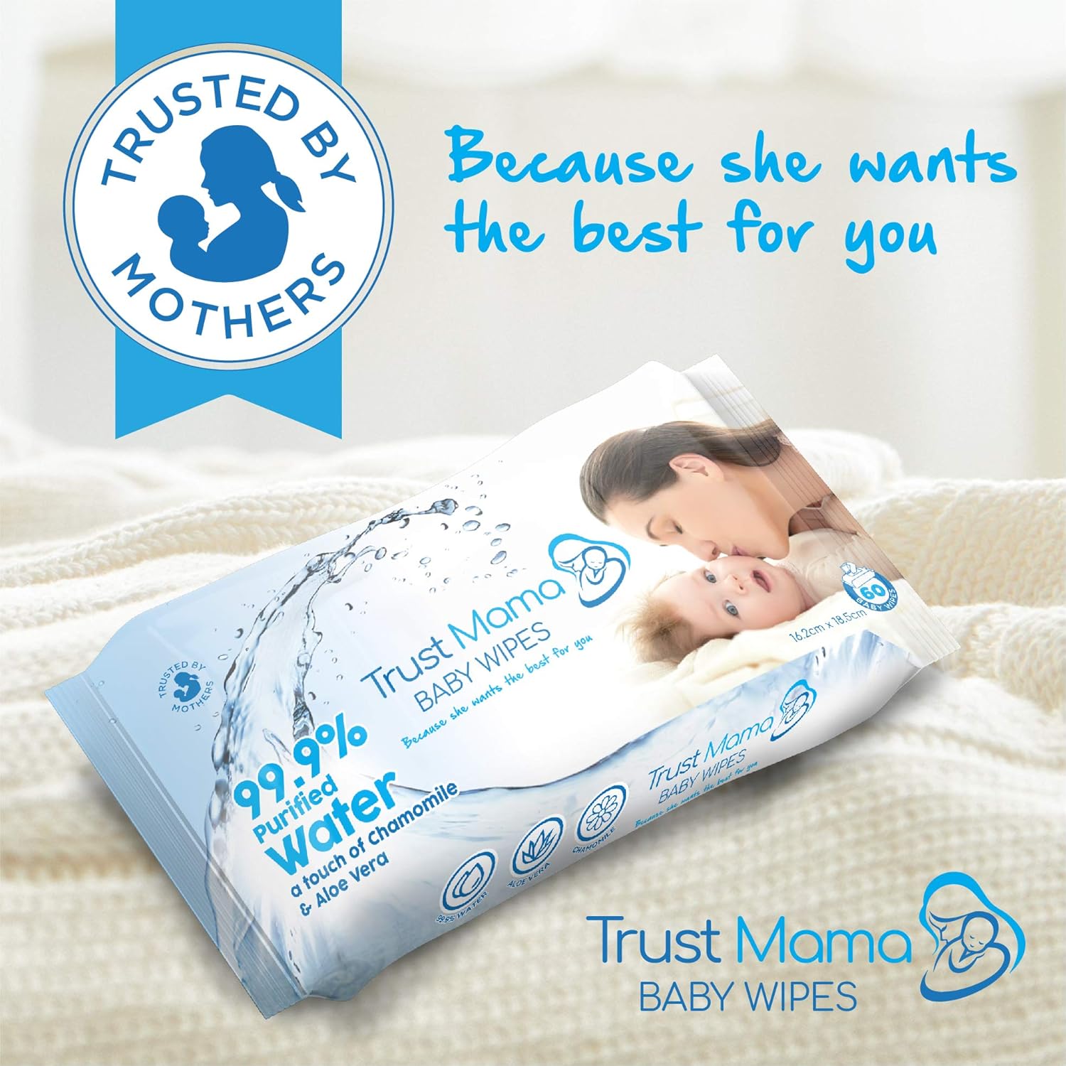 comforts sensitive baby wipes