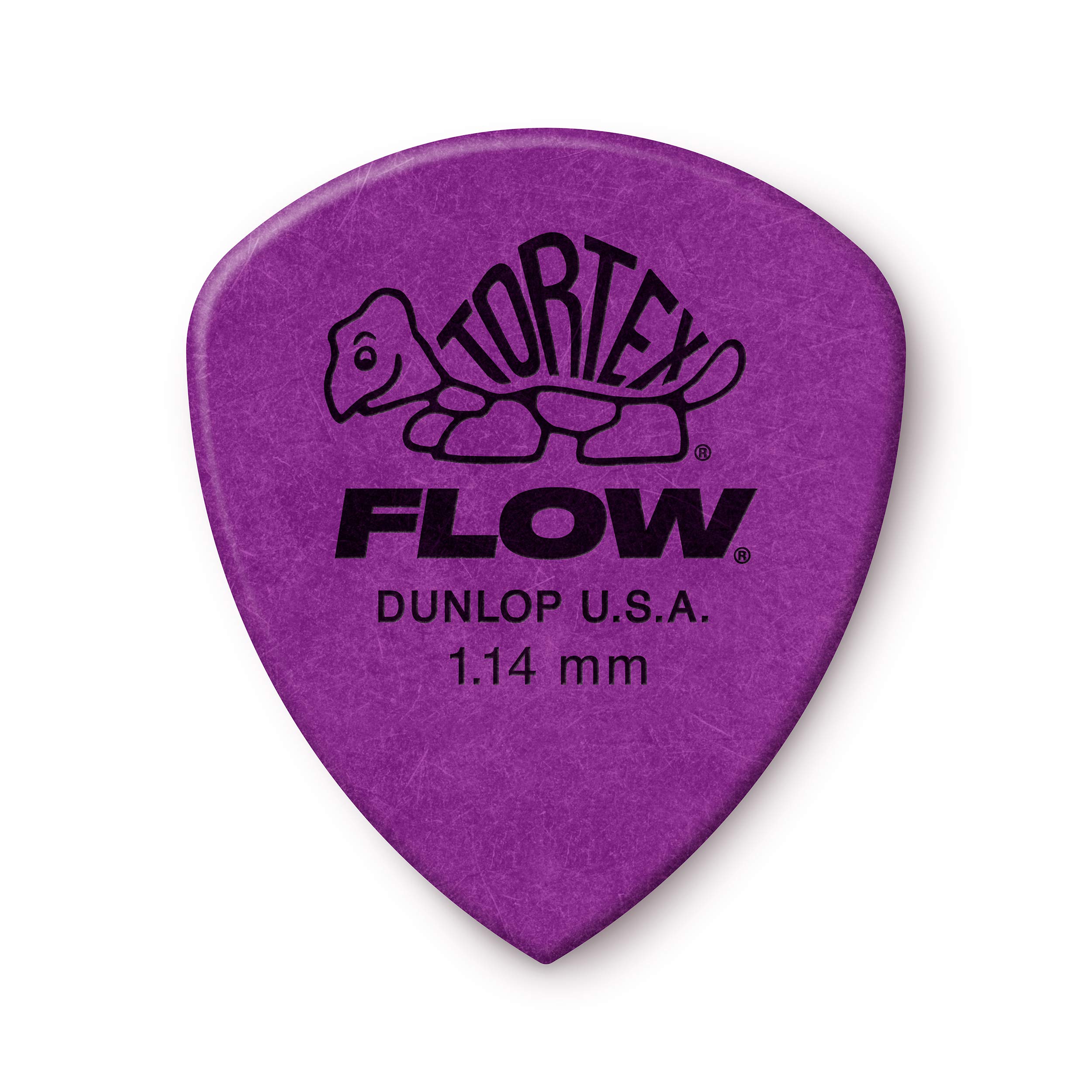 Jim Dunlop Tortex Flow Standard 1.14mm Guitar Picks (558R1.14)