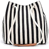 Bydenwely Women's Canvas Tote Bags Small Medium Shoulder Bag Daily Working Handbag for Holiday Travel Pool