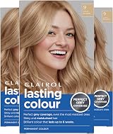 Clairol Lasting Colour Permanent Hair Dye 9 Light Blonde Grey Coverage view 2