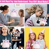POPOYU 20cm Unicorn Plush Pillow Toy Cute 3D Stuffed Unicorn Gift Kid Girls view 6