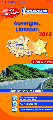 Download Carte REGION Auvergne, Limousin 2012 PDF