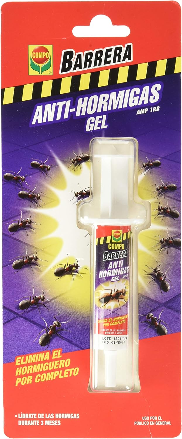 Compo 2070002011 - Barrera de Insectos Antihormigas gel, 10g ...