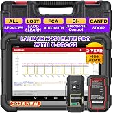 Launch X431 Scanner 1MM0 Elite with X-PROG3(Valued $800),ECU C l0ne Tool | Bi-Directional Control All System Scan Tool with CANFD &amp; DOIP, 39+ Reset, Active Test ，FCA SGW Automotive Tool, 2 Yrs Update