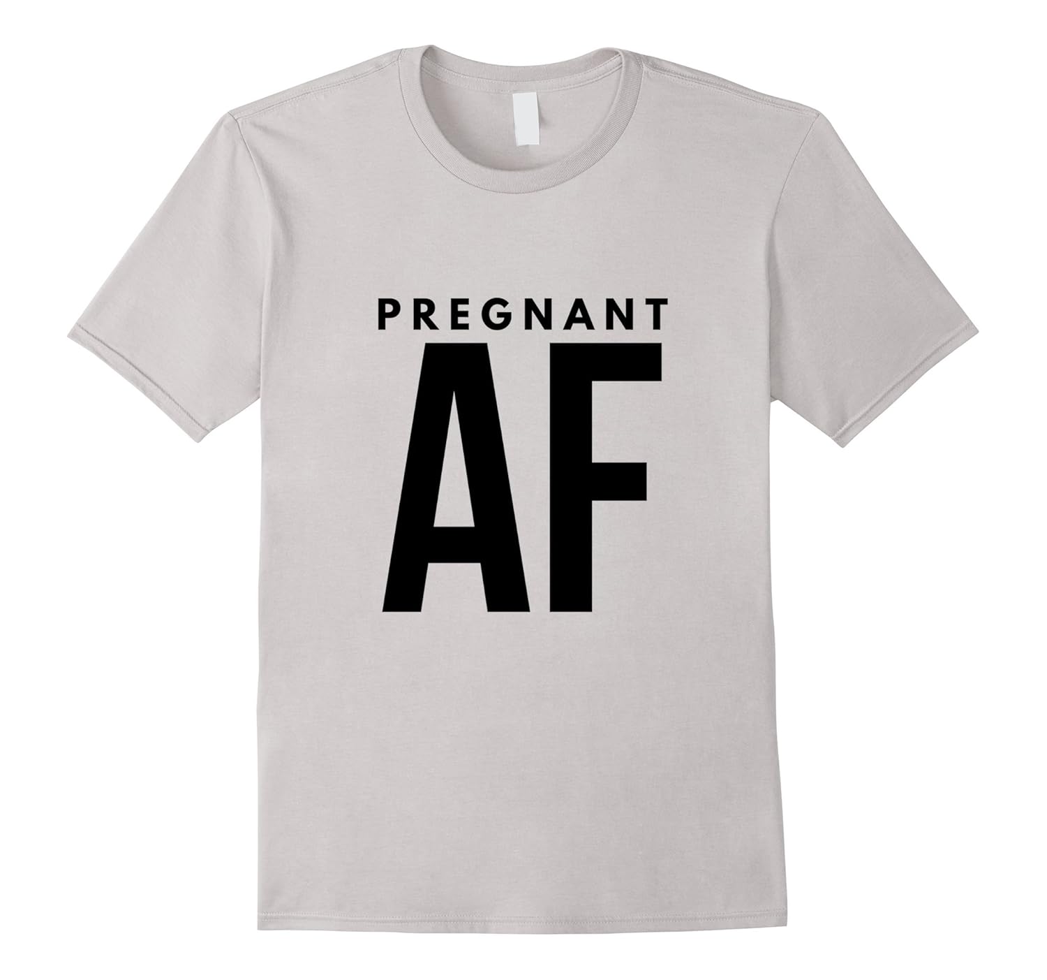 Pregnant Af T Shirt Pregnancy Announcement Tee Teehay