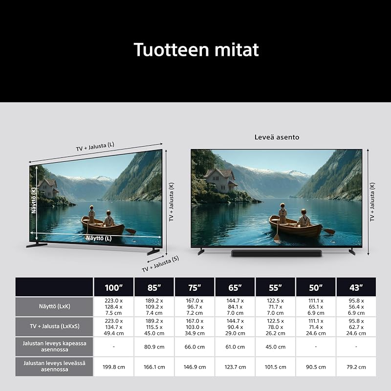 BRAVIA 3 II Direct LED 65" | X-Balanced Speaker | Dolby Vision/Atmos | IMAX Enhanced | Google TV (2025) | Google Cast | Apple AirPlay 2| Dashboard Eco 2 | Menu Jeu 2