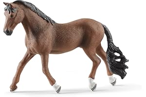 Schleich Horse Club, Horse Toys for Girls and Boys Trakehner Gelding Horse Toy Figurine, Ages 5+