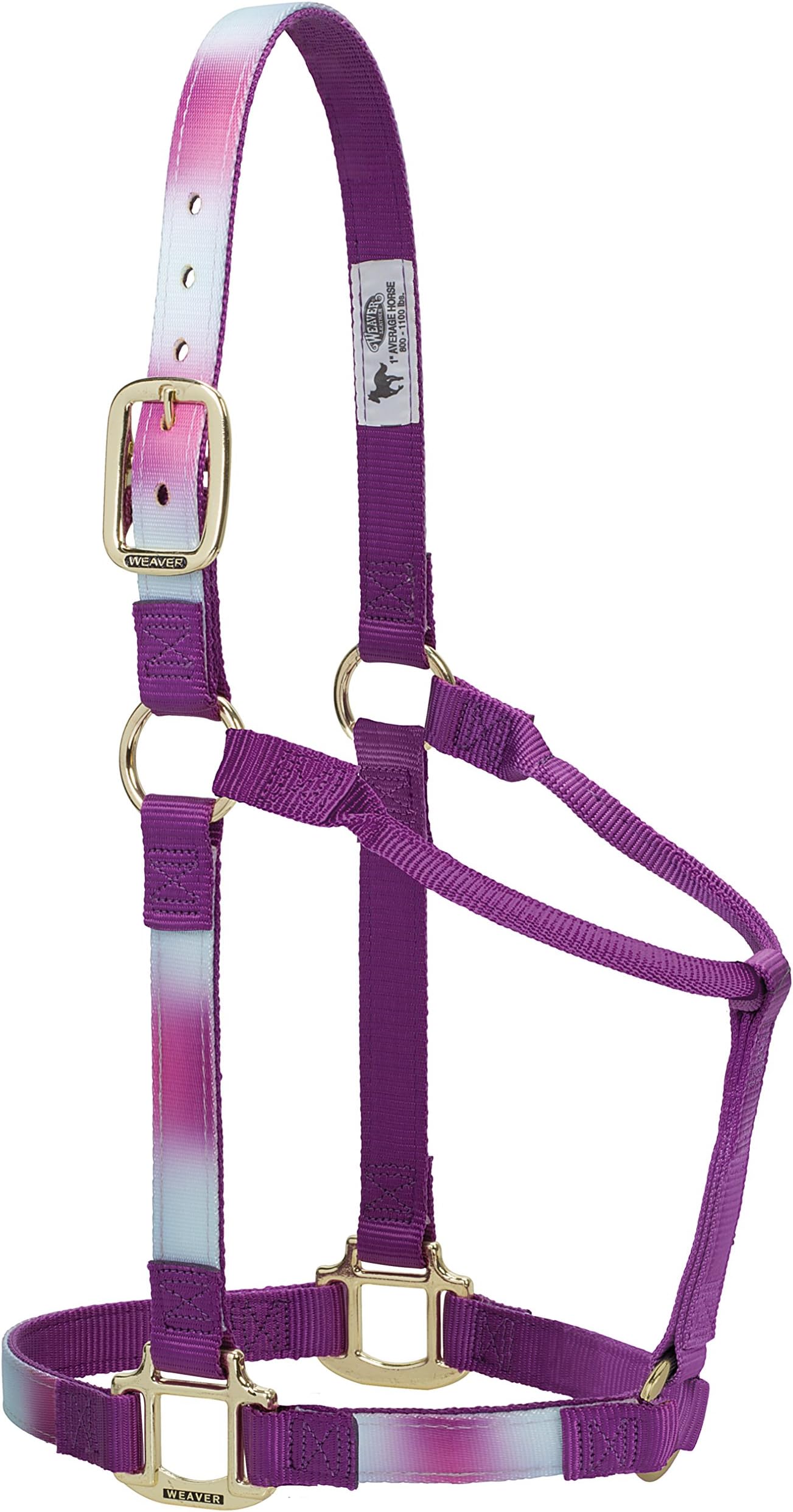 Weaver Leather Patterned Non-Adjustable Halters