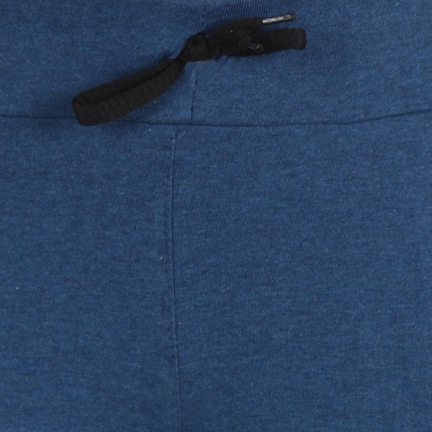 shellocks women's solid blue melange cotton full lower