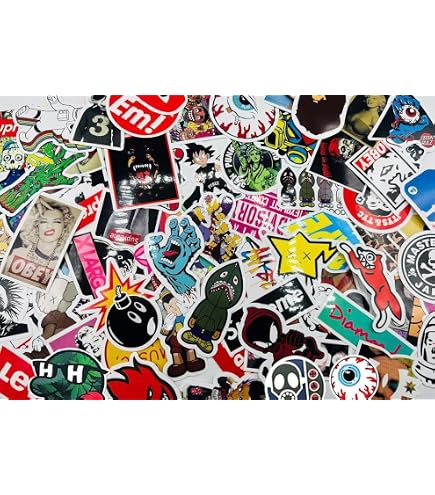 Pack De 100 Autocollants Meme Drôles - Vinyle Imperméable, Pour PC, Vélo, Skate, Décoration - 4