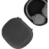 Kingshion Hard Headphone Case Compatible with Skullcandy Riff Wireless, Riff On-Ear Travel Carrying Bag for Lowrider (Dark Grey)