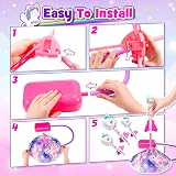 DejaNard Unicorn Rockets Garden Toy for Kids 3-12 Safe Soft Rubber Heads view 4