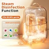 Bar Bear Bottle Warmer Double Sterilizer with LCD Temp Control view 5