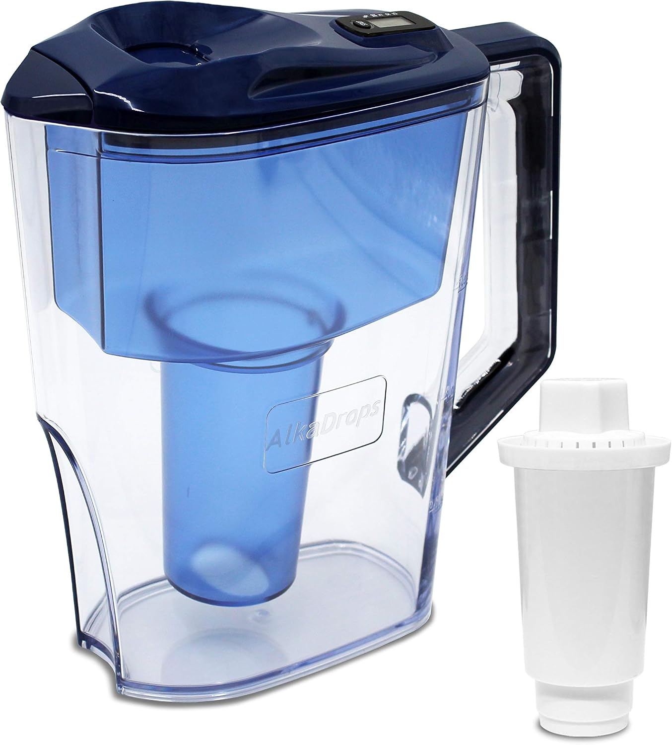Alkaline Water Filter Jug with LED indicatorHigh pHAlkalizer Machine -7 ...