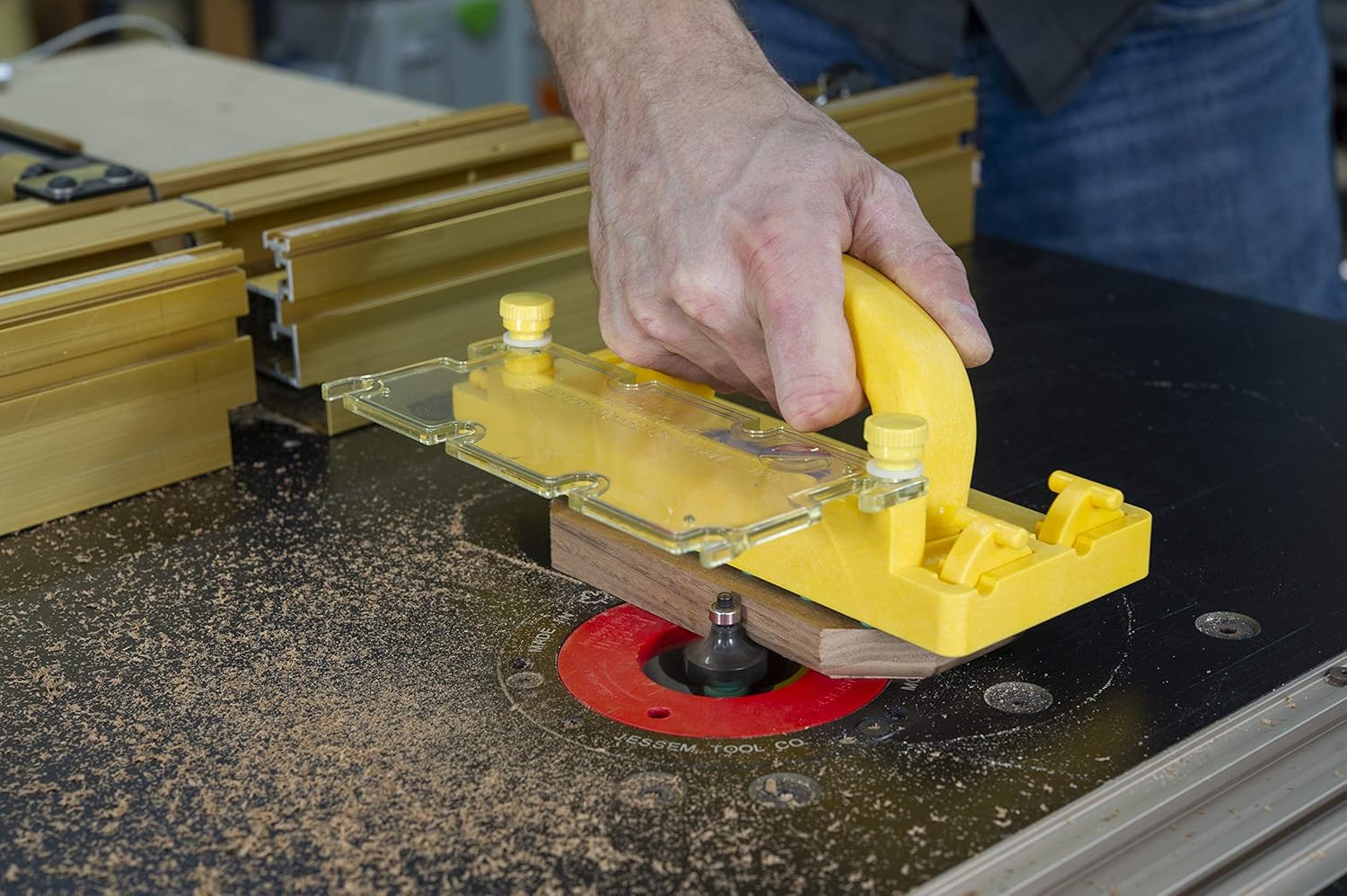 GRRRIP BLOCK Smart Hook Pushblock for Router Table, Jointer, and Band Saws eBay