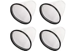 BANLIN 4 Pack 2KE2105000 Filter Bag Replacement Compatible with Hoover Backpack Vacuum Cleaner Commercial C2401/C2401010 Reusable Cloth Bag Liner Replacement Filter Bags with Royal Model RY4000 / RY4001