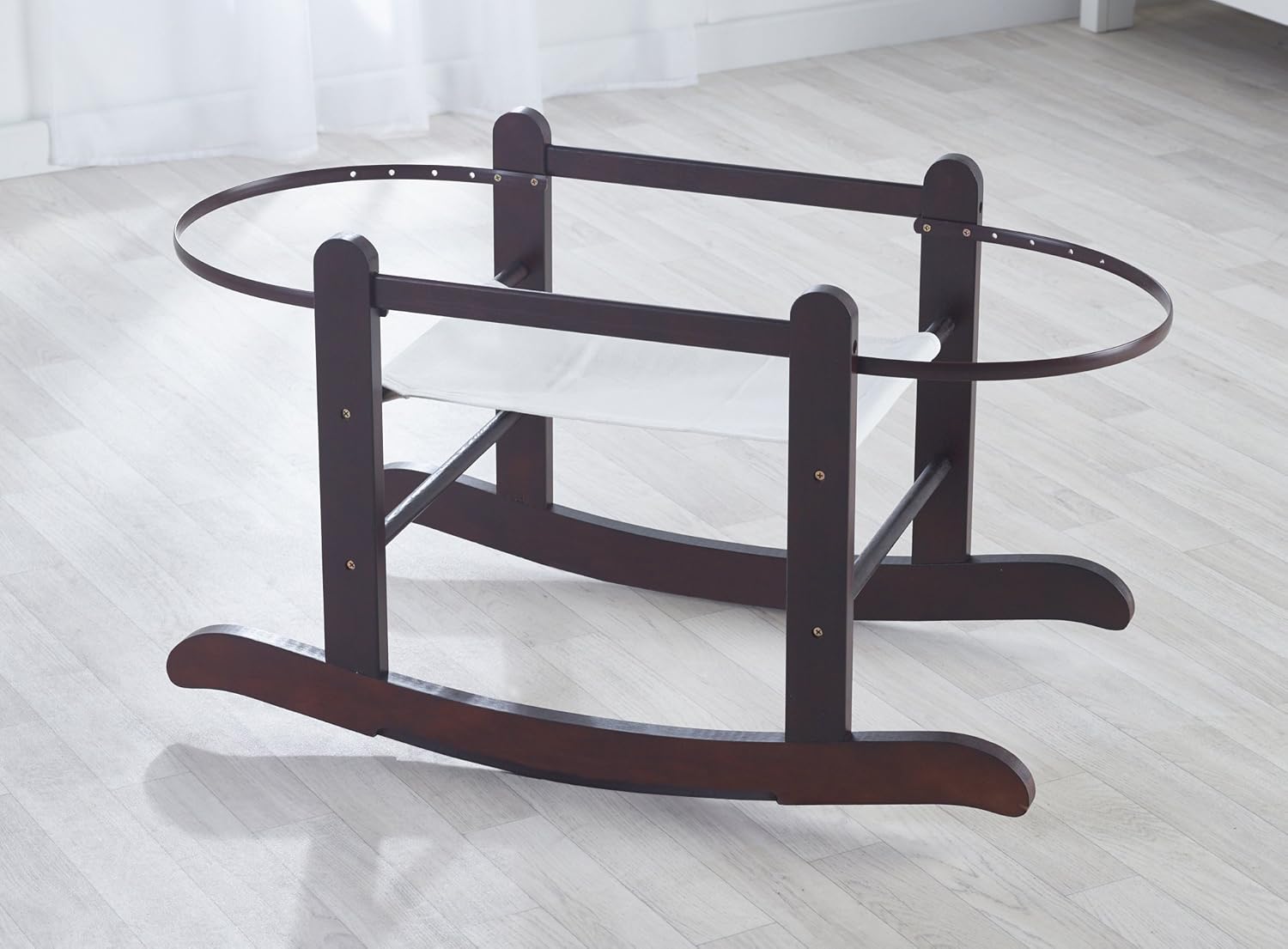 kinder valley moses basket rocking stand white