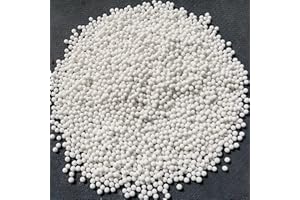 Tonmp 3 LBS 1/8" Diam Round Ceramic Beads Rock Tumbler Media Tumbling Ball Rock Tumbling Ceramic Filler Media for All Type Tumblers (3 mm)
