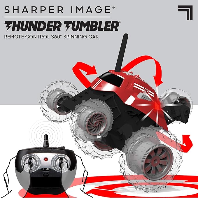 sharper image monster spinning car