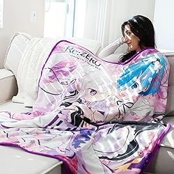 Re:Zero Plush Throw Blanket | Super Soft Fleece