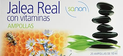 SANON - SANON Jalea Real con Vitaminas 20 ampollas de 10 ml