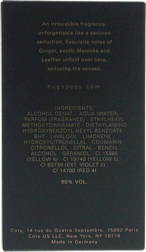 Hugo Boss Agua de Colonia para Hombres - 50 gr/ 50 ml