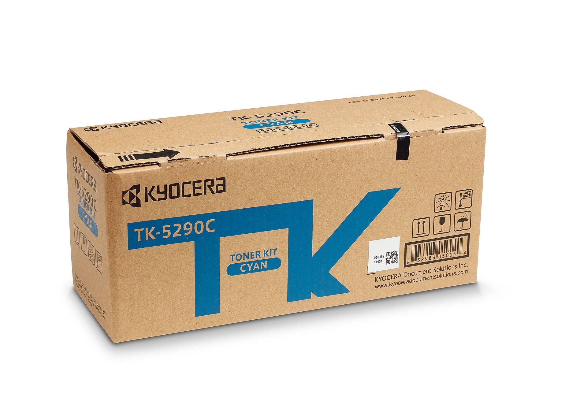 Kyocera TK-5290C Toner for ECOSYS P7240cdn, Cyan, Standard