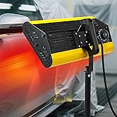 Mxmoonfree 2000W Infrared Paint Curing Lamp with Tripod Stand | Up to 6 Ft Height, 10-Foot Extended Power Cord, 60-Minute Timer, Auto Body Repair &amp; Refinish,Painting &amp; Coating Drying