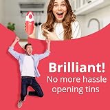 Kitchen Mama Auto Electric Can Opener Red - Hands Free, Battery Operated view 6