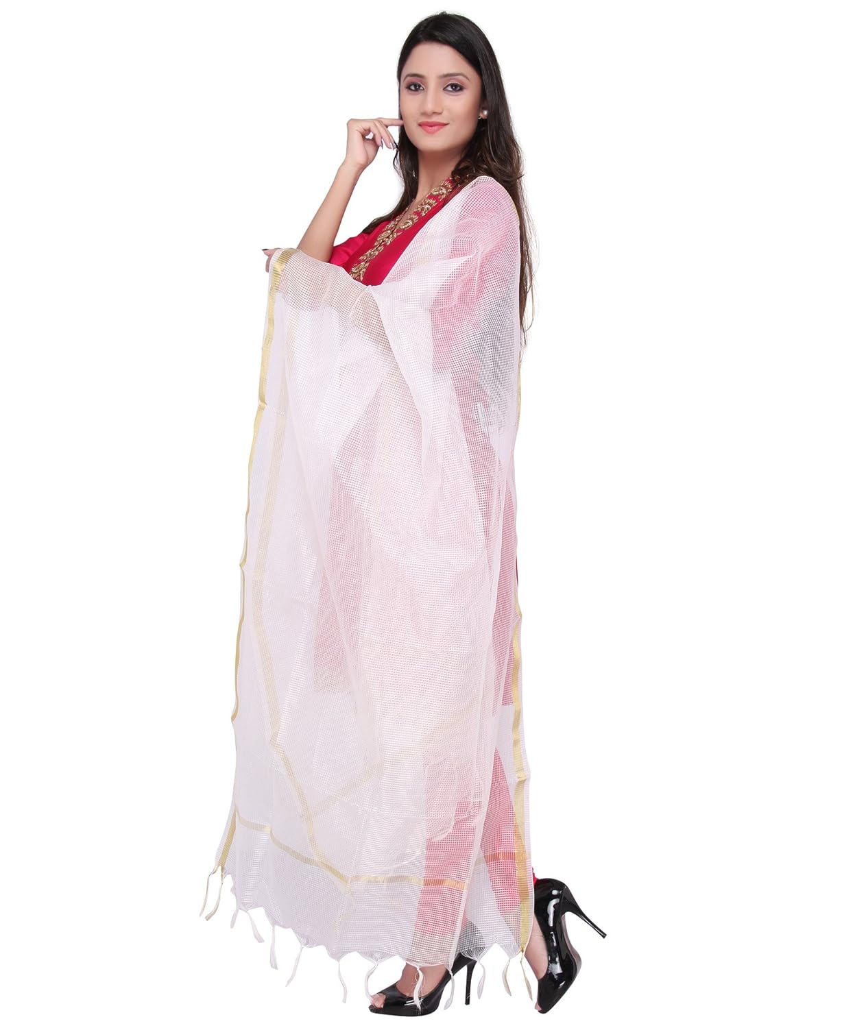 dupatta bazaar women's dupatta (pack of 3)