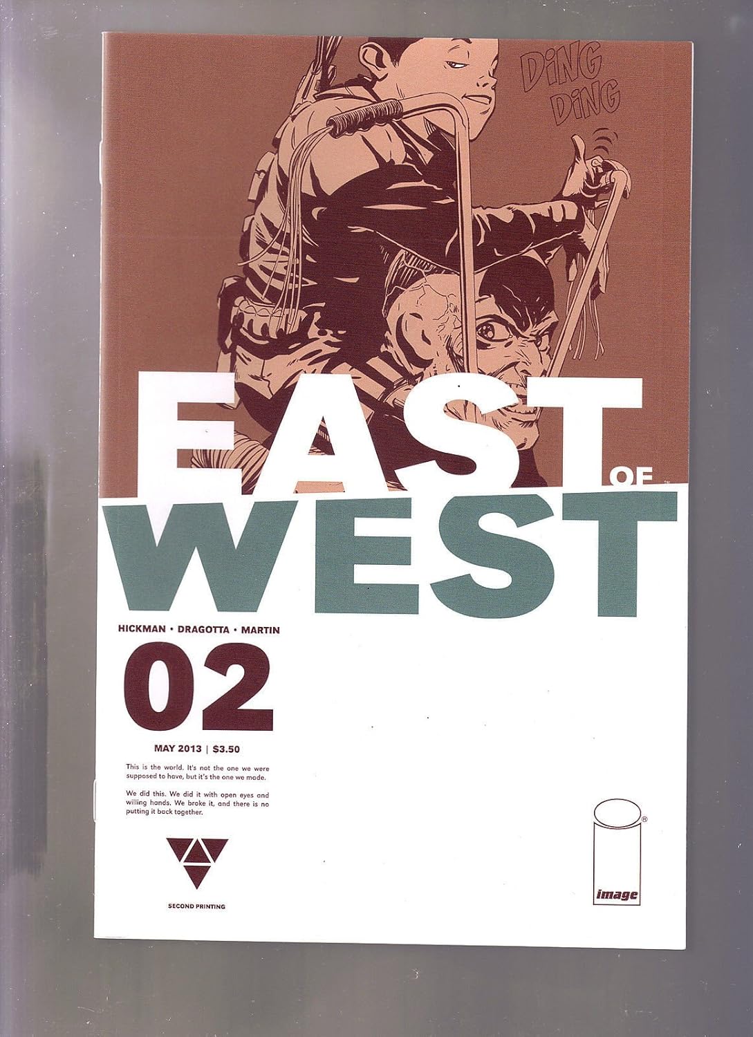 IMAGE COMICS EAST OF WEST 2 2ND PRINTING VARIANT EDITION