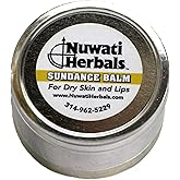 Nuwati Herbals Healing Balm for Severely Dry Skin Sundance Balm - Softens Rough, Dry, Damaged Skin, Lips, and Cuticles - For Elbows, Heels, Hands, and Lips, Made in the USA, 4 Ounces