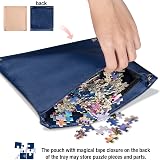 LAVIEVERT 1000 Piece Jigsaw Puzzle Board Portable Case with 4 Sorting Trays view 4