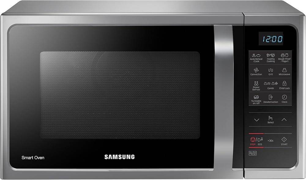 Samsung MC28H5013AS Microwave 900W 28L Silver - Easy Touch Controls