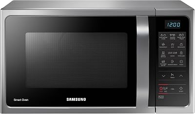 Samsung MC28H5013AS Microwave 900W 28L Silver - Easy Touch Controls