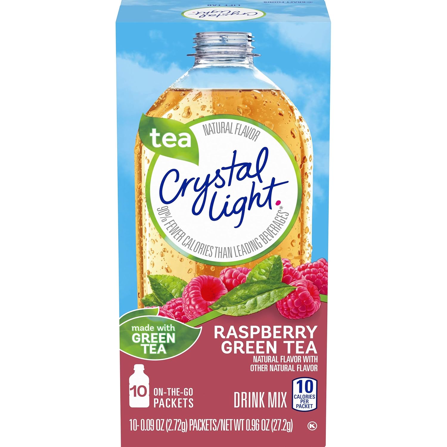 Crystal Light OnTheGo Sugar Free Raspberry Green Tea