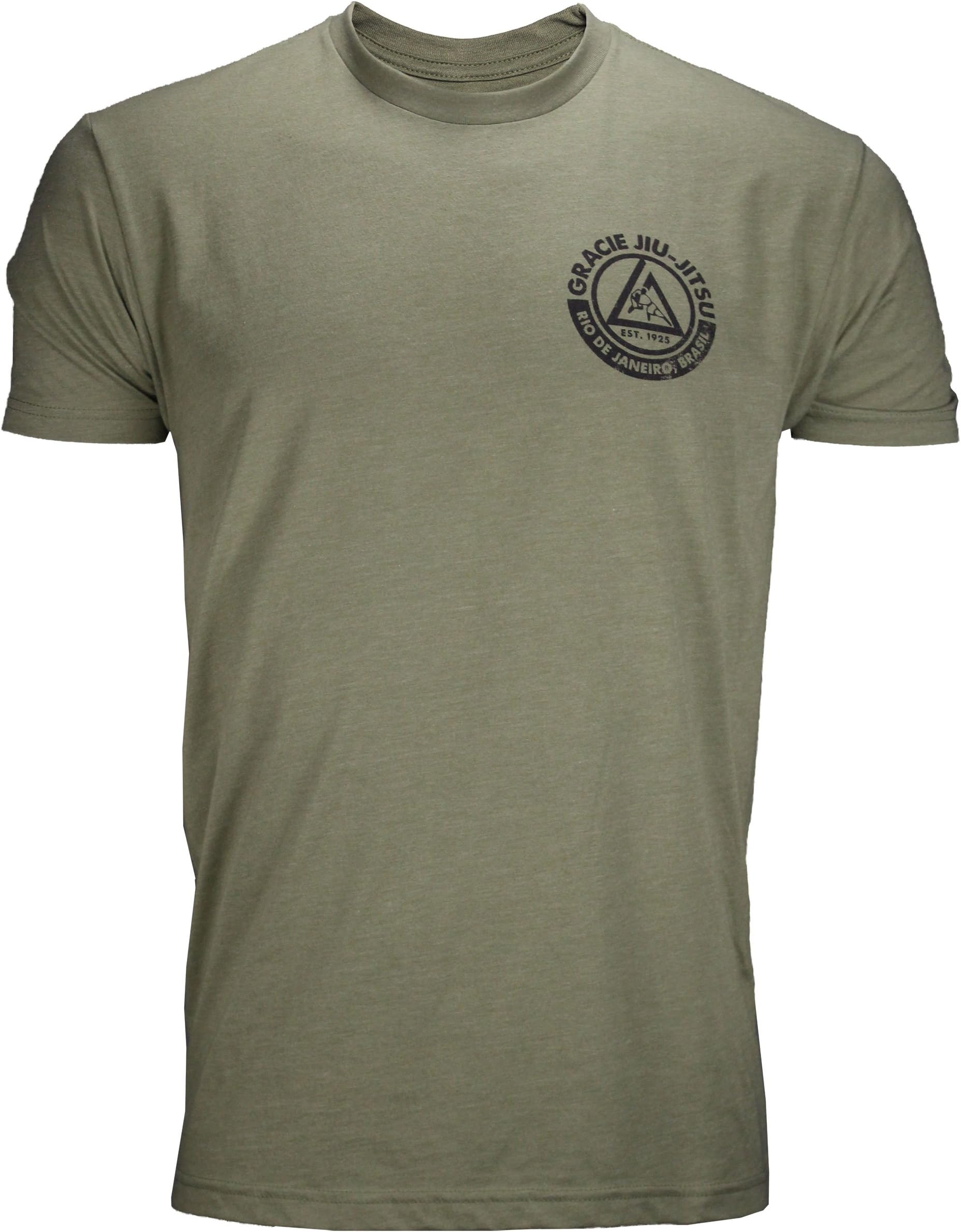 Gracie Jiu-Jitsu Sierra Shirt - Green - Medium