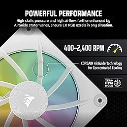 CORSAIR iCUE Link LX120 RGB 120mm PWM Fan Single