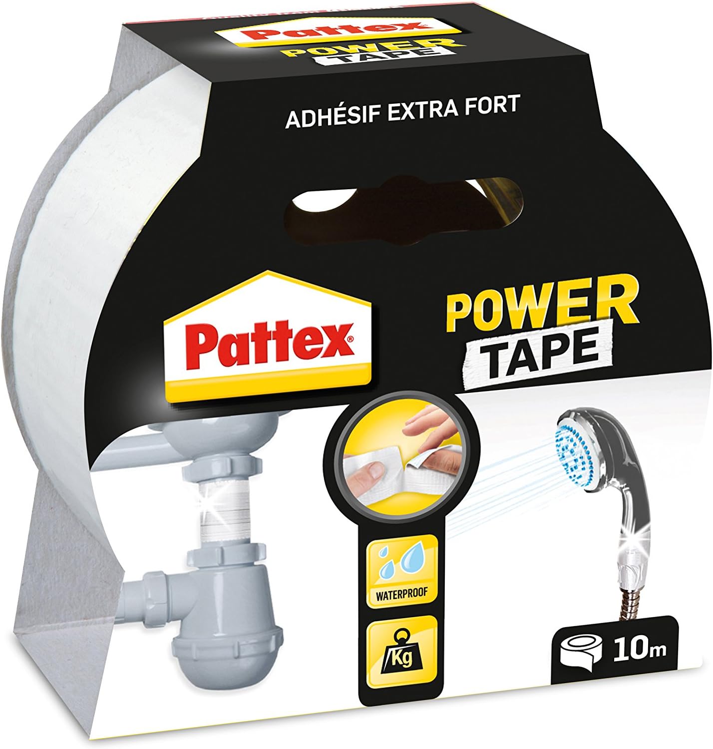 Petec 86105 Power Tape SB, Black Petec 86105 Power Tape SB, Black