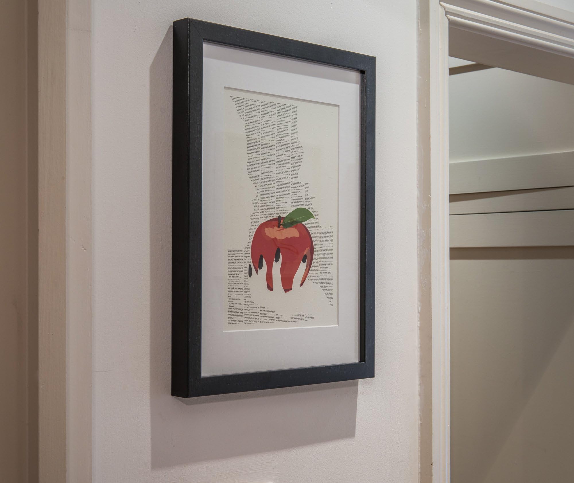 Snow White-Mounted and Framed