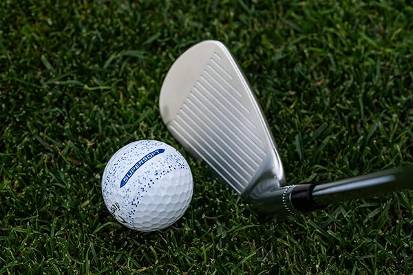 CALLAWAY GOLF SUPERSOFT GOLF BALLS (2023, BLUE SPLATTER)