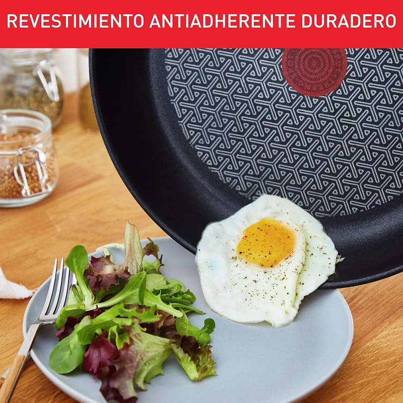 Comfort Max - Guisera baja 26 cm + Tapa de cristal, Acero Inoxidable