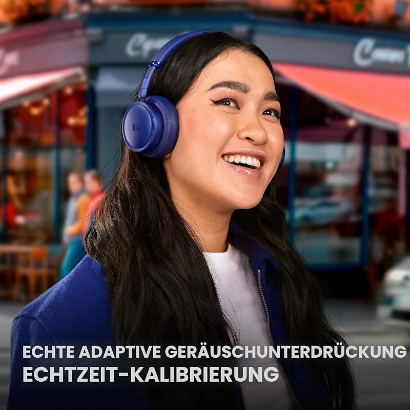 Live 680NC Kabellose On‑Ear‑Kopfhörer mit Noise Cancelling, Orange