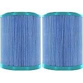 Hurricane Filters HF-MAS08-01M 2 Pack Elite Aseptic Spa Filter Cartridge - Replacement for PMA25-M, Filbur FC-1008