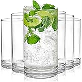 VAIIGO 17 Oz Plastic Drinking Glasses Set of 6, Acrylic Glasses Tumblers Cups Dishwasher Safe, Plastic Cup Reusable, Unbreaka
