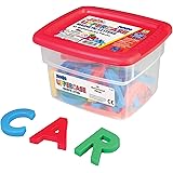 Educational Insights Multicolored Jumbo Uppercase AlphaMagnets, Set of 42 Uppercase Letters: Perfect for Homeschool & Classro