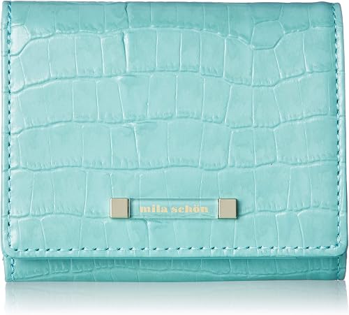 Amazon ミラショーン 財布 三つ折り ミニ財布 コッコドリッロ Msk162 ターコイズ Mila Schon ミラショーン 財布