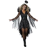 California Costumes, Women's Shimmering Dark Angel